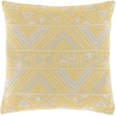 Unique Living | Kussen Kick 45x45cm soft yellow