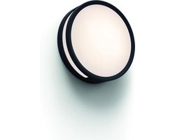 LUTEC Rola - Wand en plafondlamp - Zwart