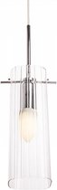 WhyLed GIFT I pendent clear glass/chrome 230V E14 42W