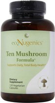 EcoNugenics - Ten Mushrooms Formula - 120 capsules