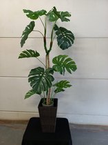 M.T.C © Kunstplant Monstera H160 XXL gatenplant vingerplant