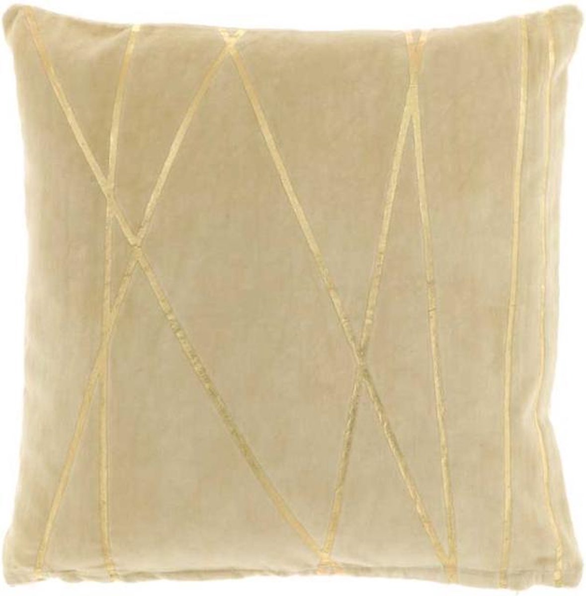 Unique Living | Kussen Senza 45x45cm ivory | Kussen woonkamer of slaapkamer