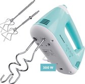 SILVERCREST® Handmixer Blauw - 300W 5 snelheden + turbo - Mixer