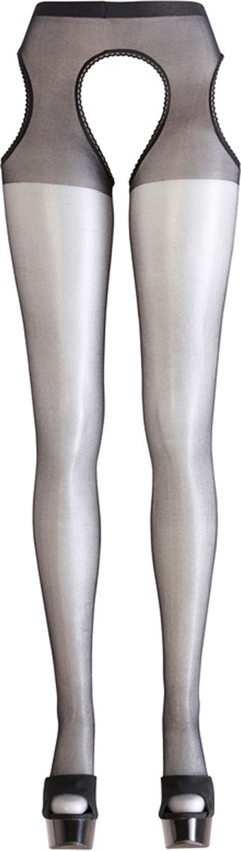 Goedkoopste Cottelli Collection – Sexy panty met open zijkant en kruis – Maat S/M - Zwart