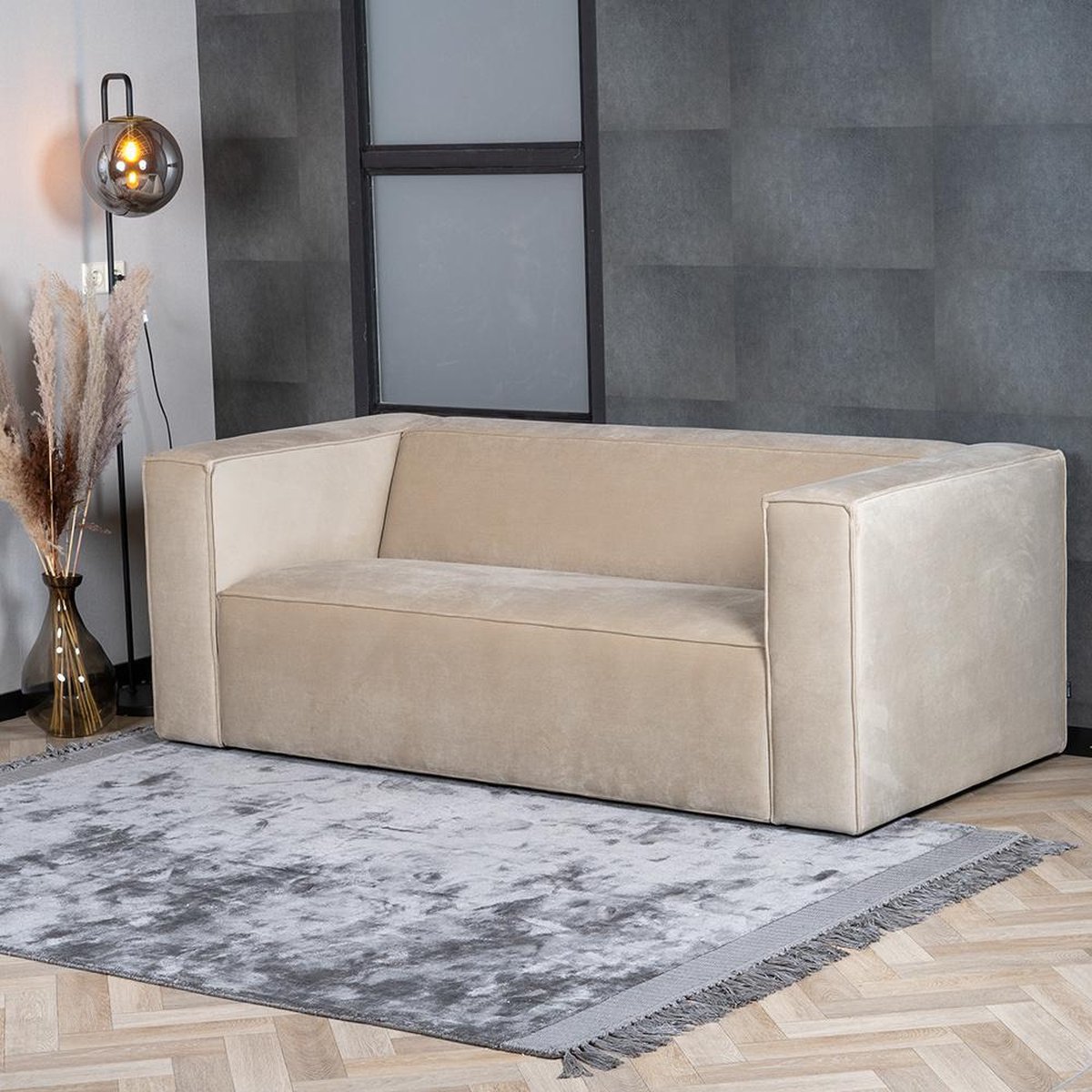 bank velvet beige