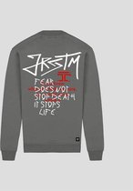 JORCUSTOM JRCSTM Sweater - Grijs - Volwassenen - Maat M