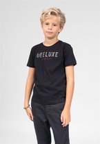 DEELUXE T-shirt met logo FAUNA Black