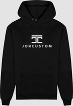 JORCUSTOM Trademark Slim Fit Hoodie - Zwart - Volwassenen - Maat M