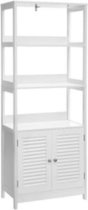 Maison Home opbergkast badkamerkast modern – wit