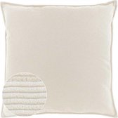 Unique Living | Kussen Janna 60x60cm dove white | Kussen woonkamer of slaapkamer