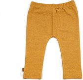 Frogs and Dogs - Legging Ocher Melange - Okergeel - Maat 56 - Meisjes