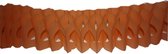 Roze/ zalm kleurige slinger 6 meter- per 25 stuk