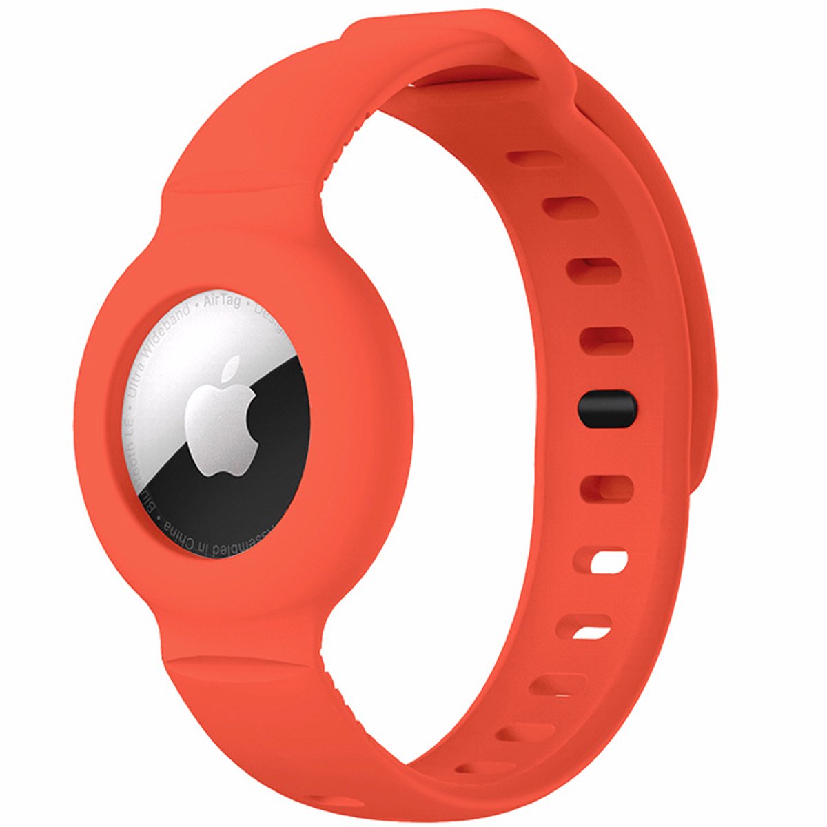 123watches AirTag band - oranje - Geschikt voor Apple AirTag