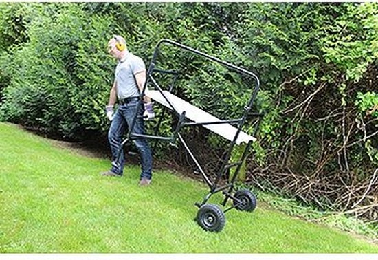 Skana Stelling met 3 werkhoogtes en transportwiel - max 150kg - opvouwbaar - antislip van Merkloos	 — afbeelding 4