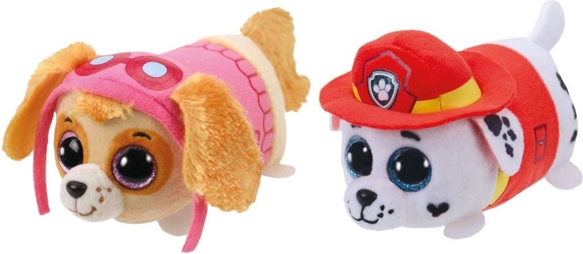 Ty - Knuffel - Teeny Paw Patrol - Sky & Marshal