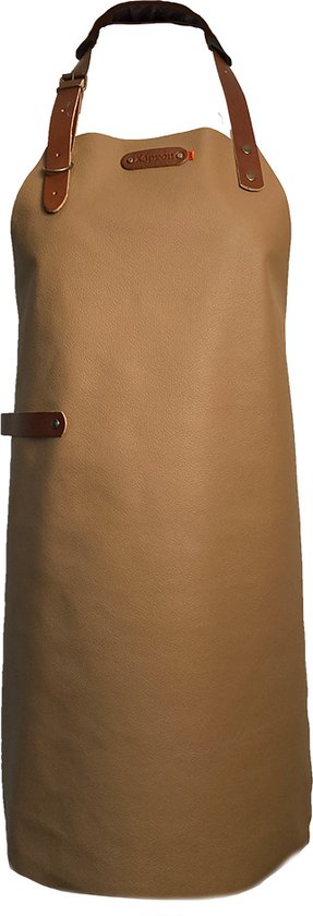 Xapron Luxe leren Schort Bovine - Camel - M