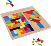 Tetris legpuzzel van hout | Educatief |