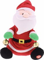 Zingende kerstman - knuffel met muziek