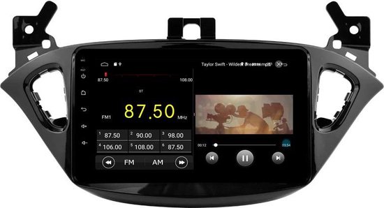 Opel Corsa 2015-2019 Android 10 navigatie en multimediasysteem Bluetooth  USB WiFi 1+16GB | bol.com