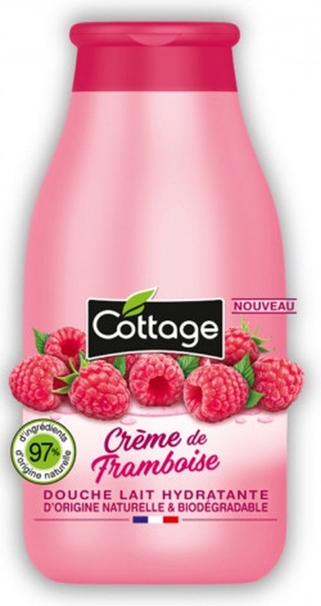 Cottage Douchemelk Crème De Framboise 250ml