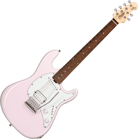 Sterling By Music Man CTSS30HS Shell Pink Short Scale elektrische gitaar