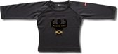 Twentyfourdips | T-shirt lange mouw kind met print 'Macho man' | Zwart | Maat 92 | In giftbox