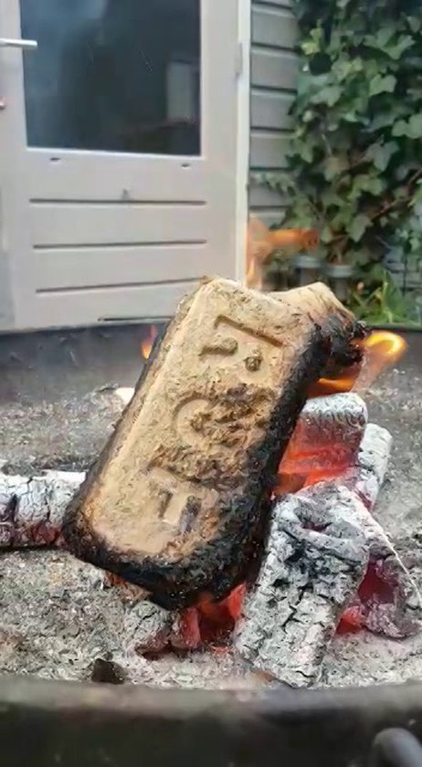 Allume-feu Edco - 32 pièces - paraffine - briquettes de charbon de bois  incluses - 3 kg