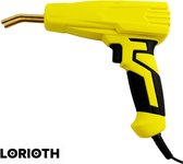 LORIOTH® Puntlasapparaat - Kunststof Nietmachine - Nietjes lassen - Las Apparaat - Kunststoffen Lassen Machine - Plastic Lassen - Inclusief Opbergdoos - 100W - Geel