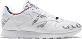 Reebok Cl Leather Mu Hardloopschoenen Mannen wit 40