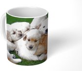 Mok - Koffiemok - Dieren - Puppy's - Honden - Mokken - 350 ML - Beker - Koffiemokken - Theemok