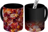Magische Mok - Foto op Warmte Mok - Herfstbladeren - 350 ML