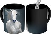Magische Mok - Foto op Warmte Mok - Paard - Schimmel - Zand - 350 ML