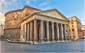 Het Pantheon aan het Piazza della Rotonda in Rome - Foto op Forex - 120 x 80 cm