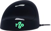 R-Go HE Break Muis, Ergonomische muis, Met Anti-RSI software, Groot (Handlengte boven 185mm), Linkshandig, Bedraad