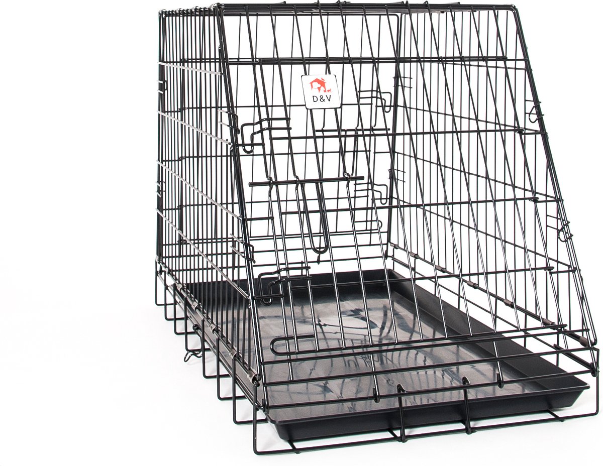 Autobench – 78x49x57cm – Zwart