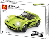 Wange Supercar S72 - Compatibel met grote merken - Bouwset - 161 onderdelen