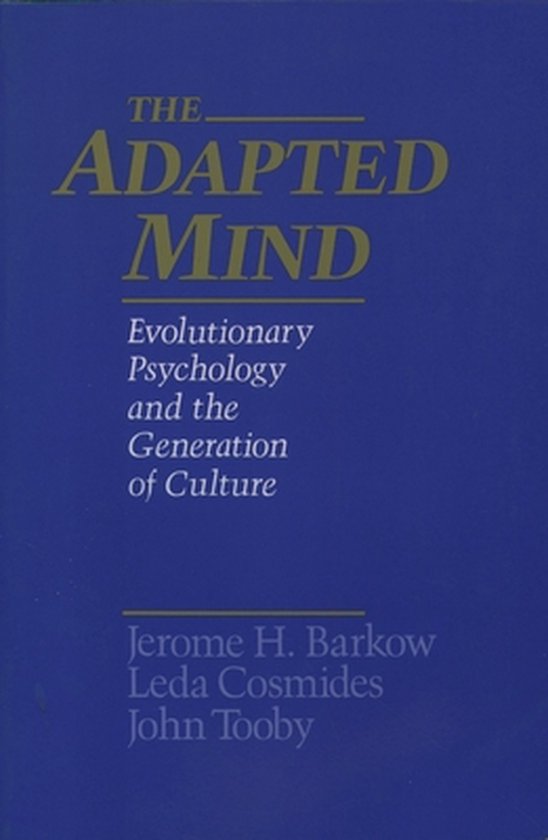 The Adapted Mind - cover