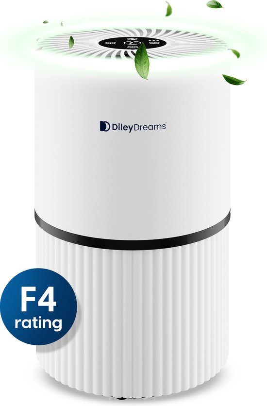 Diley Dreams Orbit Pro Luchtreiniger – Air Purifier – Ionisator voor Bacteriën en Virussen – Incl. 5 technologieën & HEPA filter