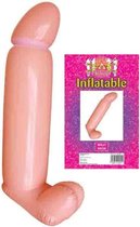 Opblaasbare Piemel 90 cm | Penis | Piemel | Vrijgezellenfeest Vrouw | Team Bride | Bride To Be | Grappig Cadeau