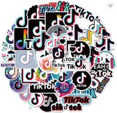 TikTok stickers 50 stuks - TikTok speelgoed - TikTok plaatjes - Stickers volwassenen - Stickers kinderen - Laptop stickers