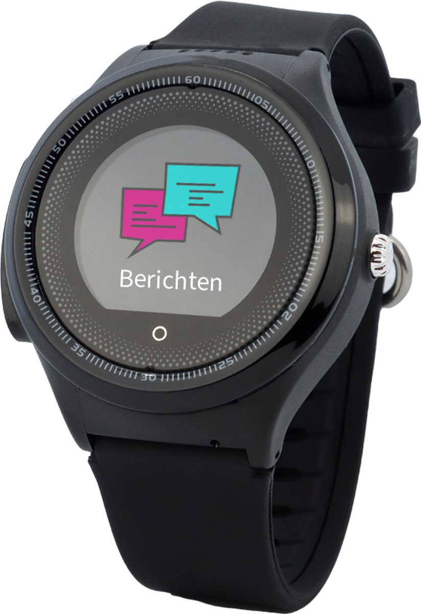 One2track Connect Move Kinder GPS Telefoon horloge Zwart GPS met belfunctie . bol
