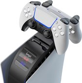 IPEGA Charging Station geschikt voor de Playstation 5 - Docking Station voor 2 PS5 controllers - Oplader twee PS5 Dual Controllers - LED indicatie