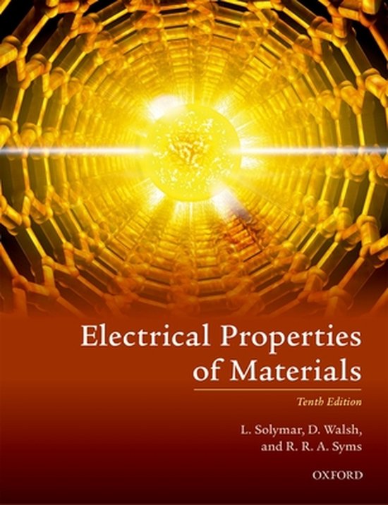 Electrical Properties of Materials 9780198829959 D. Walsh Boeken