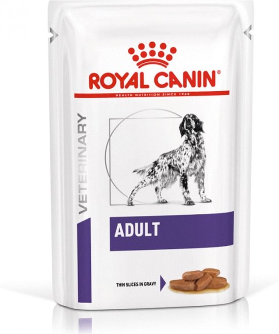 Royal Canin Veterinary Diet Dog Adult Wet - Hondenvoer - 12x100 g
