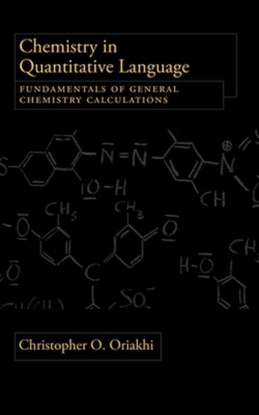 Chemistry In Quantitative Language - cover