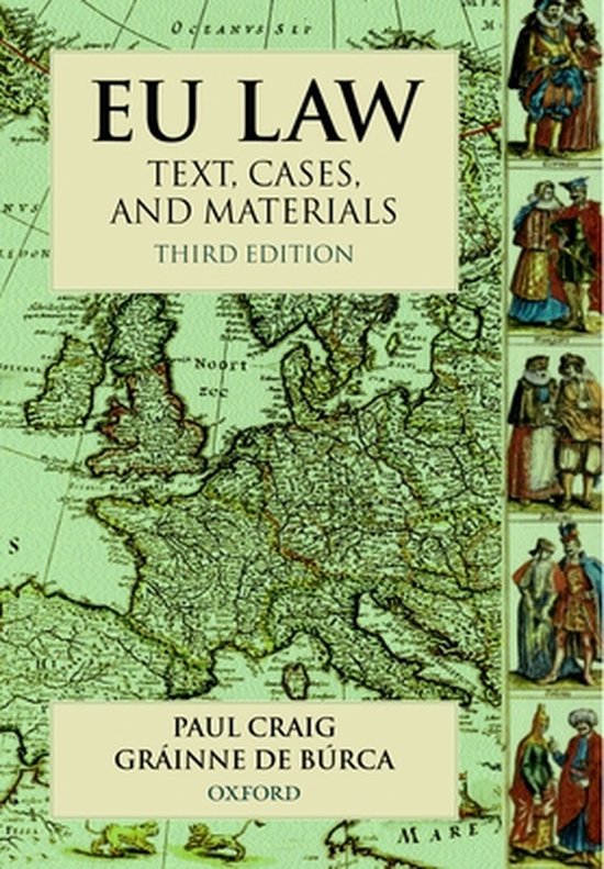 EU Law: Text, Cases and Materials - cover