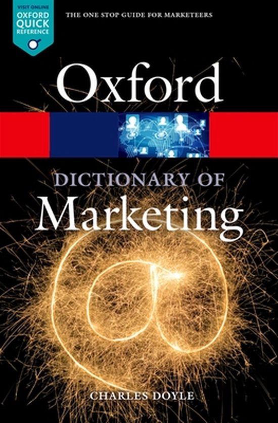 Dictionary Of Marketing 4th Edition - cover