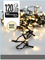 Kerstverlichting - 9m - 120 LED's - Warm Wit