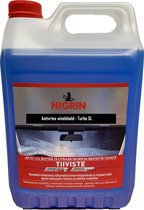 Nigrin ruitenwisservloeistof | 5 liter geconcentreerd | ruitensproeier | Nigrin Turbo
