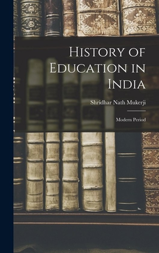 History of Education in India - cover
